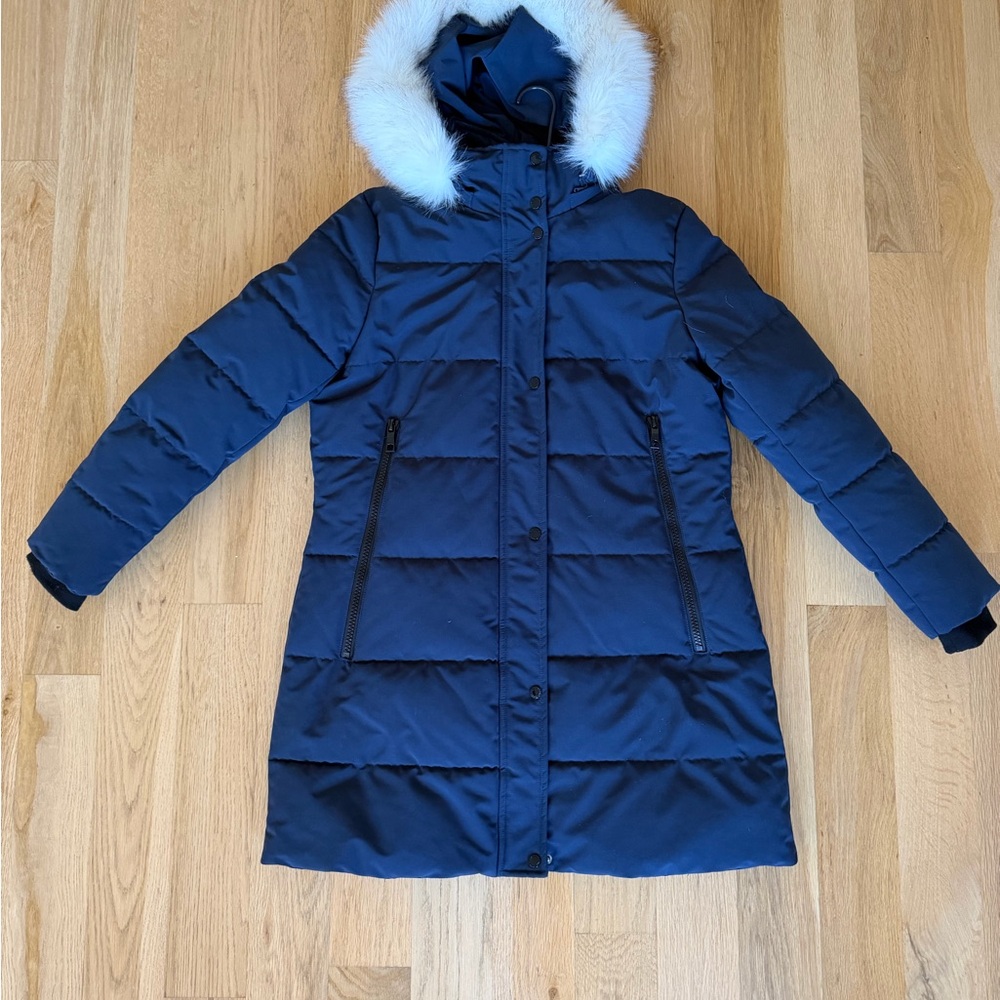 Barely Used Navy Nautica Parka XL